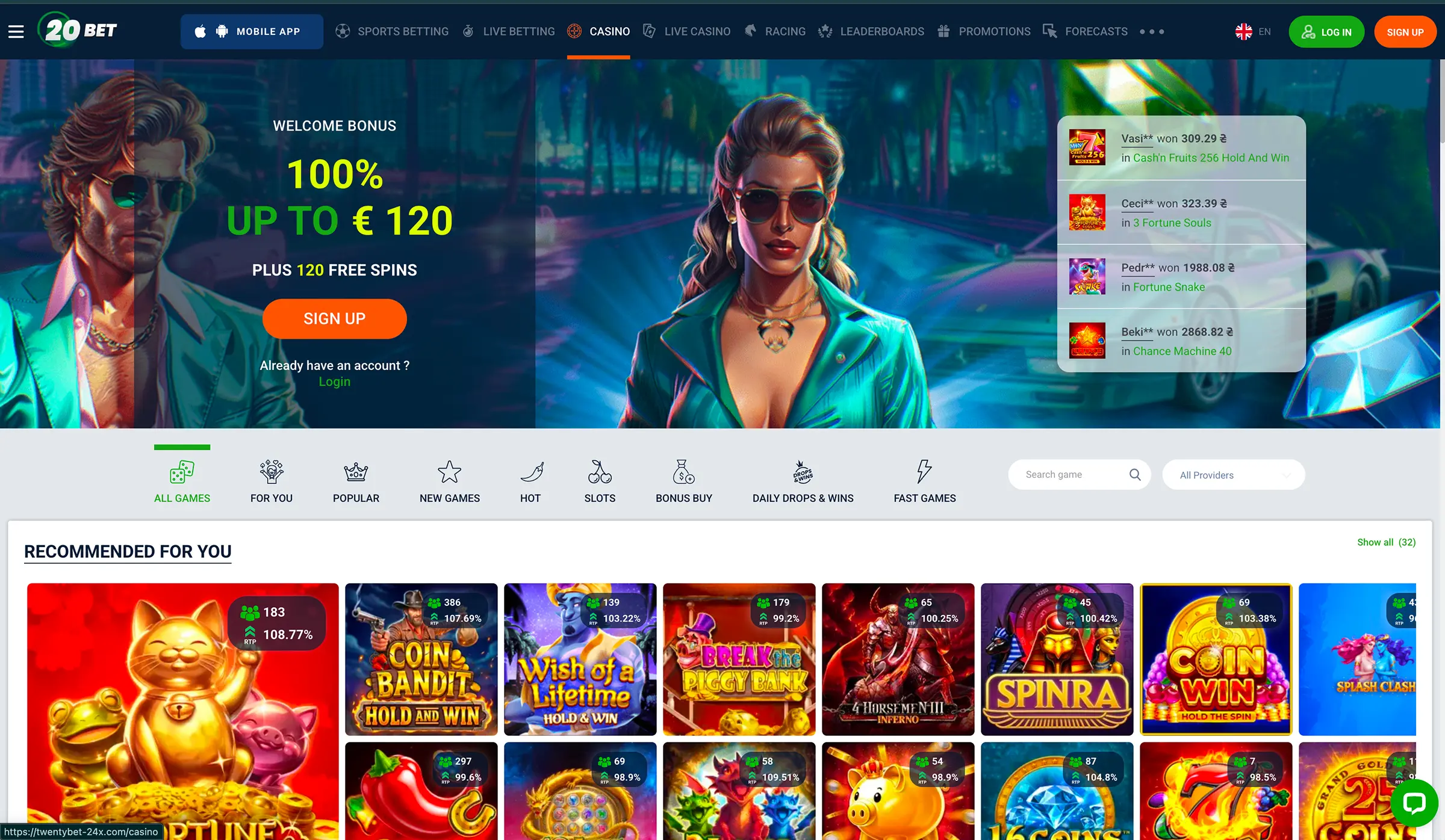 20Bet Sportsbook 20Bet Sportsbook